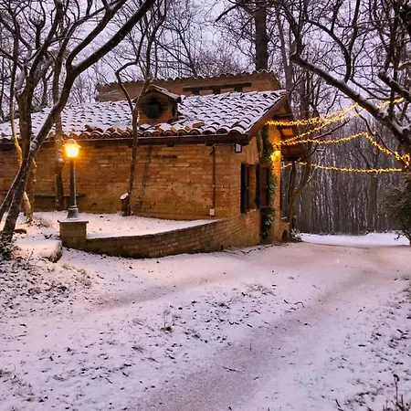 בקתה Chalet Nel Bosco *